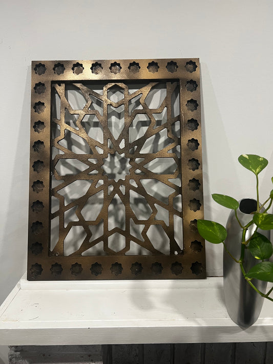 Islamic Geometric Patterns for window grilles, room dividers, and wall panels