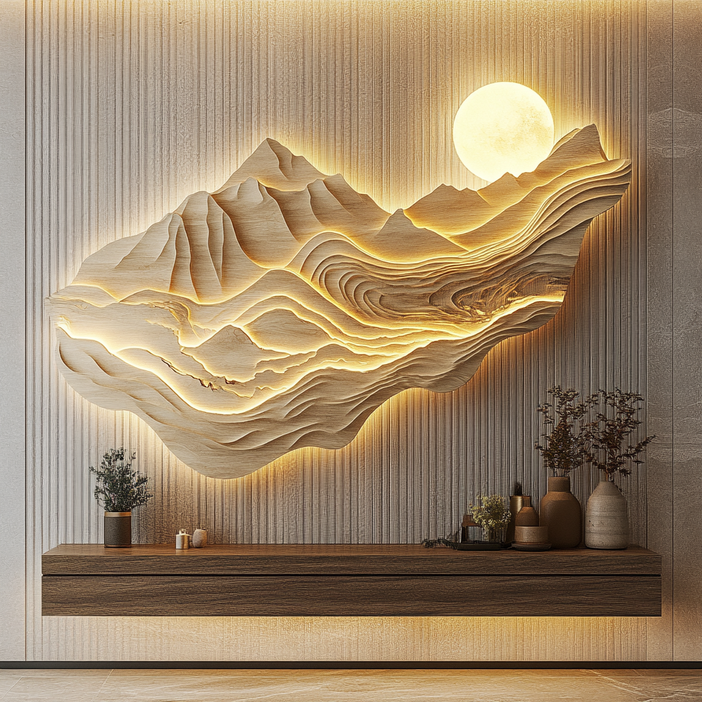 Multilayered Mandala Wall Art | Laser-Cut Wooden Mandala | Geometric Wall Decor | Art Deco Inspired Home Decor | Handmade Layered Wood Art